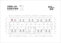 乐活公社1期43.58平户型