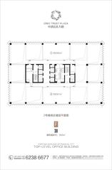 2号楼高区30层平面图
