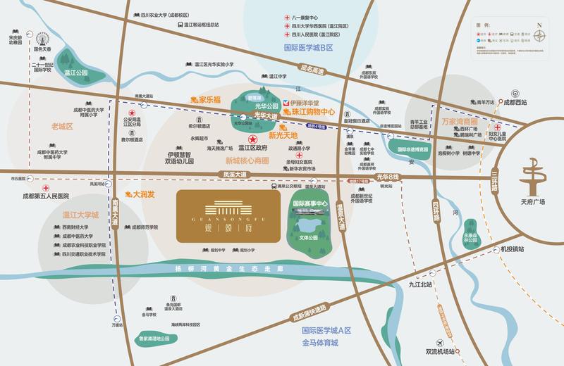 区位图