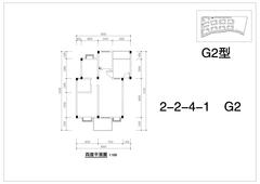 堤亚纳河谷2室2厅1卫85.19平户型