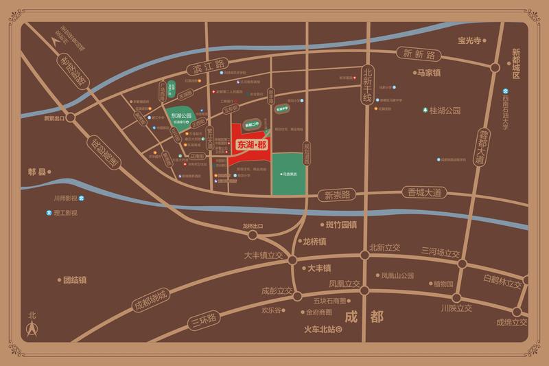 区位图