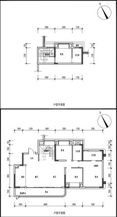 香城壹品府1期（泥巴沱公园里）4室2厅2卫151.99平户型