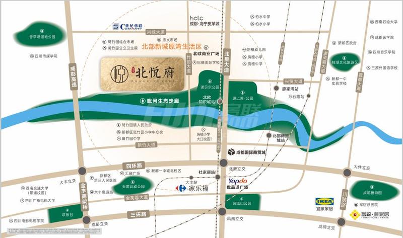 区位图