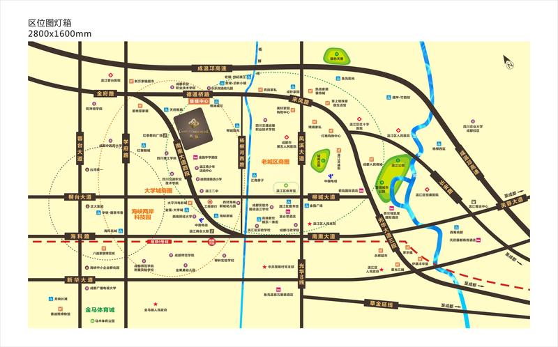 项目区位图