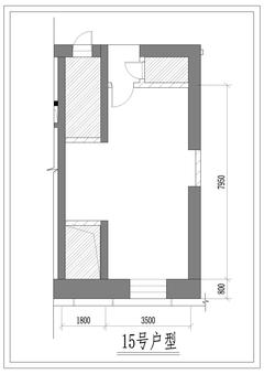 盈嘉大厦1期56.38平户型