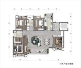 蓝光未来云庭1期 4室2厅2卫 133.72平米