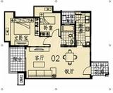 御天下 2室2厅1卫 88.00平米