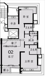 i-都会S 3室2厅2卫 89.90平米