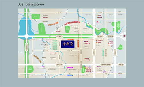 香悦府1期区位图