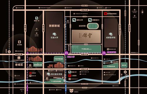 锦堂府1期区位图