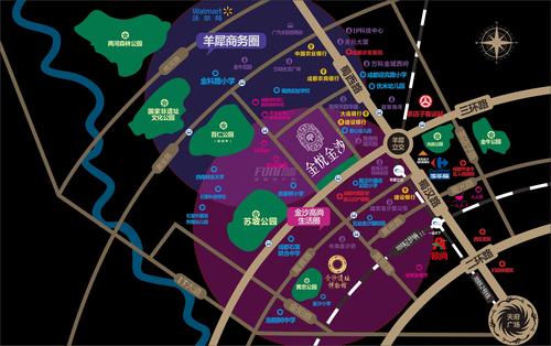 蓝光金悦金沙区位图