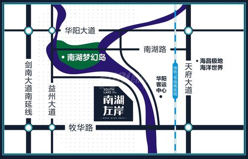 南湖左岸•如果区位图