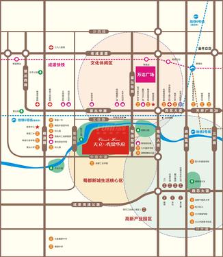 天立香缇华府二期区位图