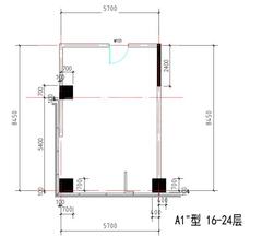 恒瑞新川中心2期69.00平户型