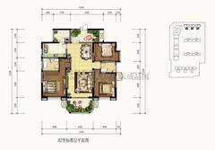 神仙树大院4期3室2厅2卫141.67平户型