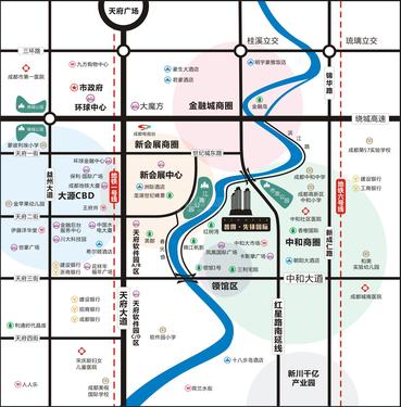 普得先锋国际1期区位图