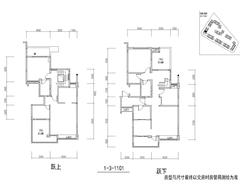 上品金沙1期4室3厅3卫209.85平户型