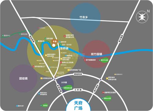 鹏发绿岛区位图