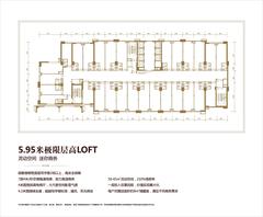 天合凯旋南城60.00平户型