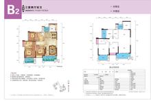 银滩3室2厅2卫115.00平户型