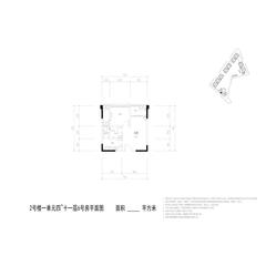 君雁金梧桐1室1厅1卫50.90平户型