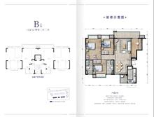 威高·诚园1期4室2厅2卫124.70平户型