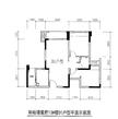 璟棠府1期2室2厅1卫76.62平户型