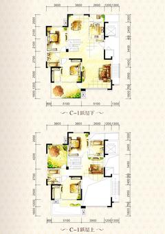 瑞云壹号村庄4室2厅3卫241.00平户型
