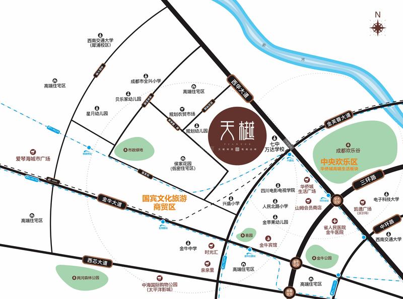 区位图