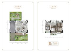 福星惠誉·江山语3室2厅3卫140.00平户型
