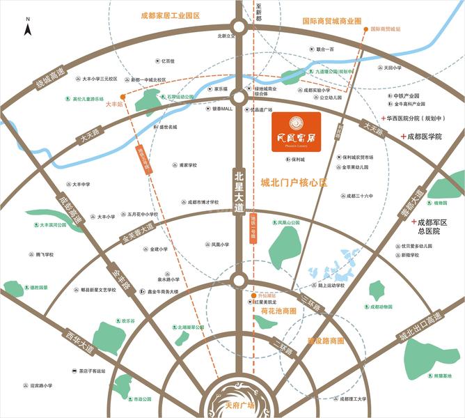 区位图