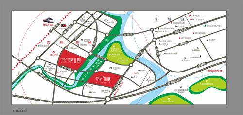 龙记·铂樾1期区位图