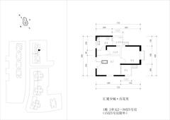 汇厦少城1期百花里1室1厅1卫50.72平户型