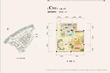 平乐上河郡 1室2厅1卫 59.30平米
