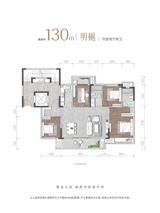 光华壹品院1期 4室2厅2卫 132.09平米