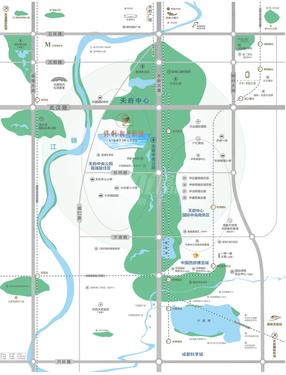保利和光屿湖小区1期区位图