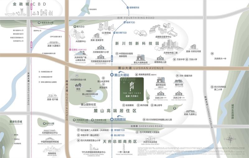 区位图