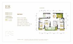 中信未来城2期4室2厅2卫120.00平户型