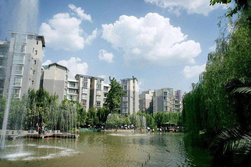 生态水城实景图