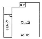 麦迪逊广场  65.83平米