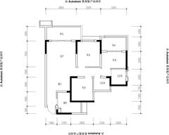 和悦澜庭3室2厅2卫99.00平户型