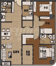 首信红星广场112.78平户型