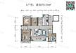 明信云玺府1期4室2厅3卫129.00平户型