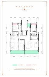 藏建元幸福里1期 4室2厅2卫 195.71平米