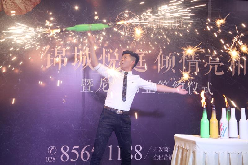 售楼部亮相活动