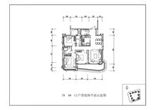 隆溪湖铂翠轩1期3室2厅2卫132.00平户型