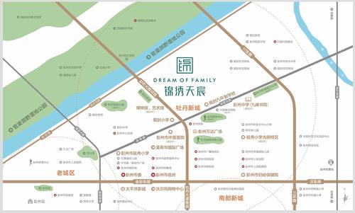 锦绣天宸1期区位图