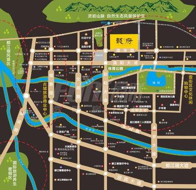 都江·懿府1期区位图