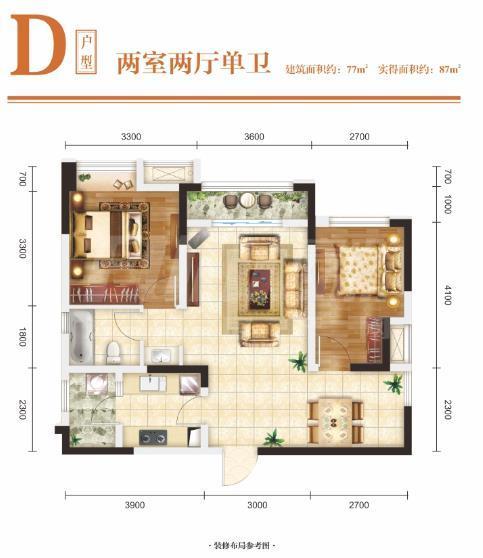 D户型