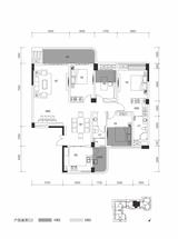 檀香山公园里 4室3厅2卫 170.06平米